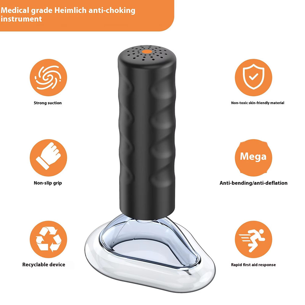 Portable Orange Anti-Choke and Anti-Suffocation Heimlich Device ...