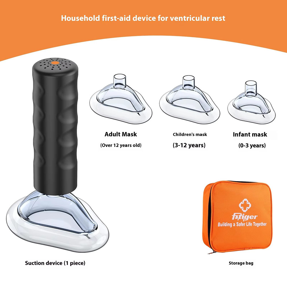 Portable Orange Anti-Choke and Anti-Suffocation Heimlich Device ...