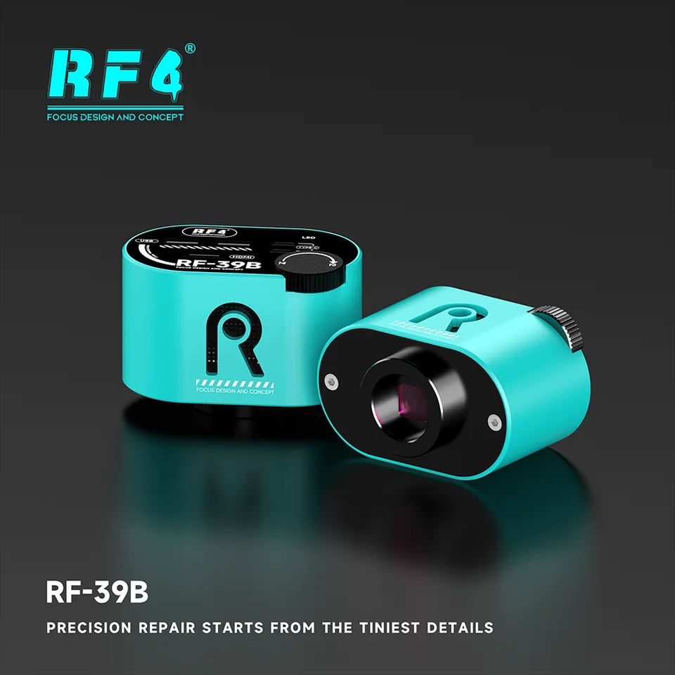 RF4 RF-39B Lossless Zoom Wide-Angle CMOS 4K Microscope Camera with Zoom ...