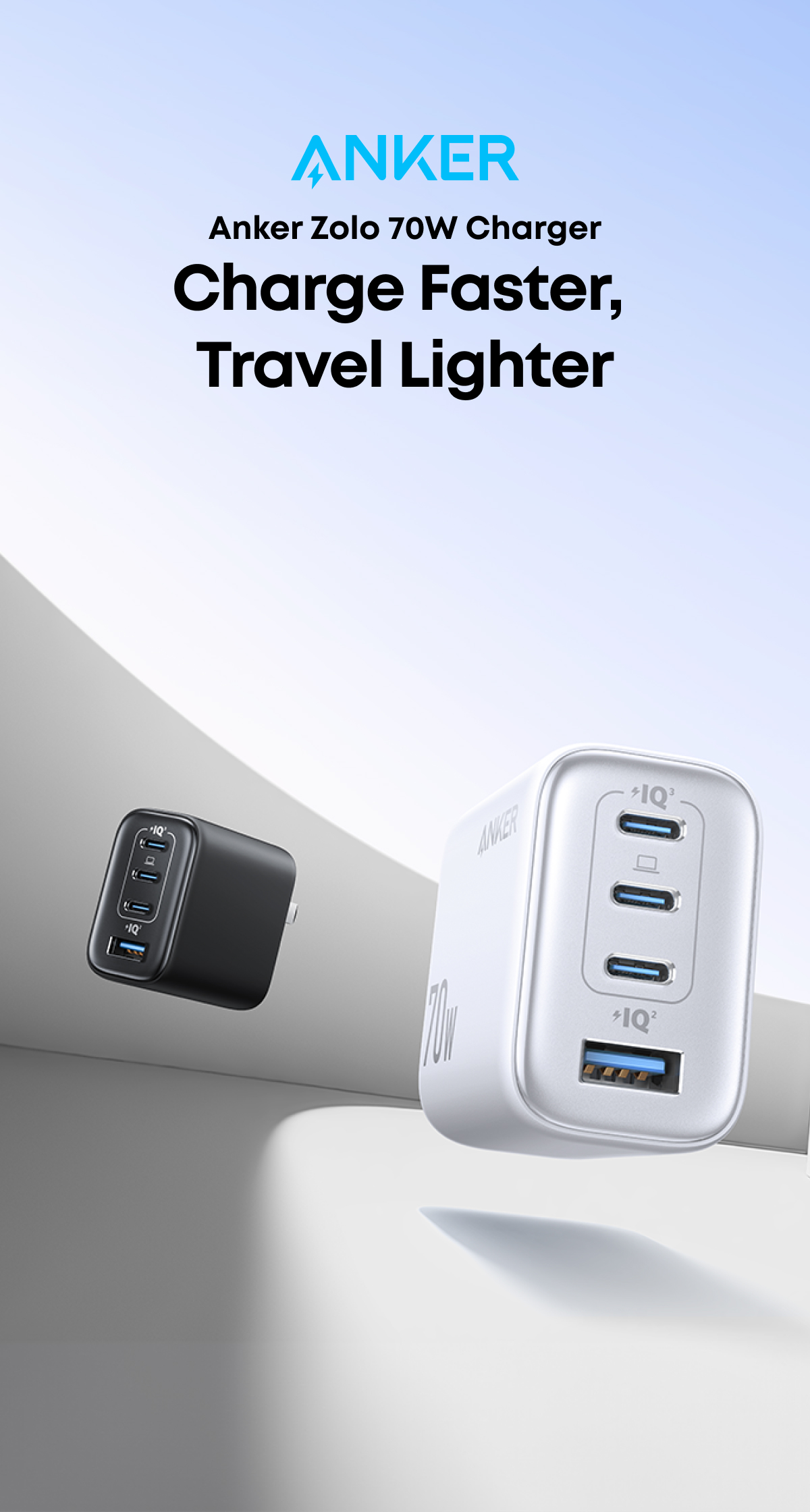 [New]Anker Zolo Charger 70W 4-port PD 3.0 A121C | Shopee Philippines