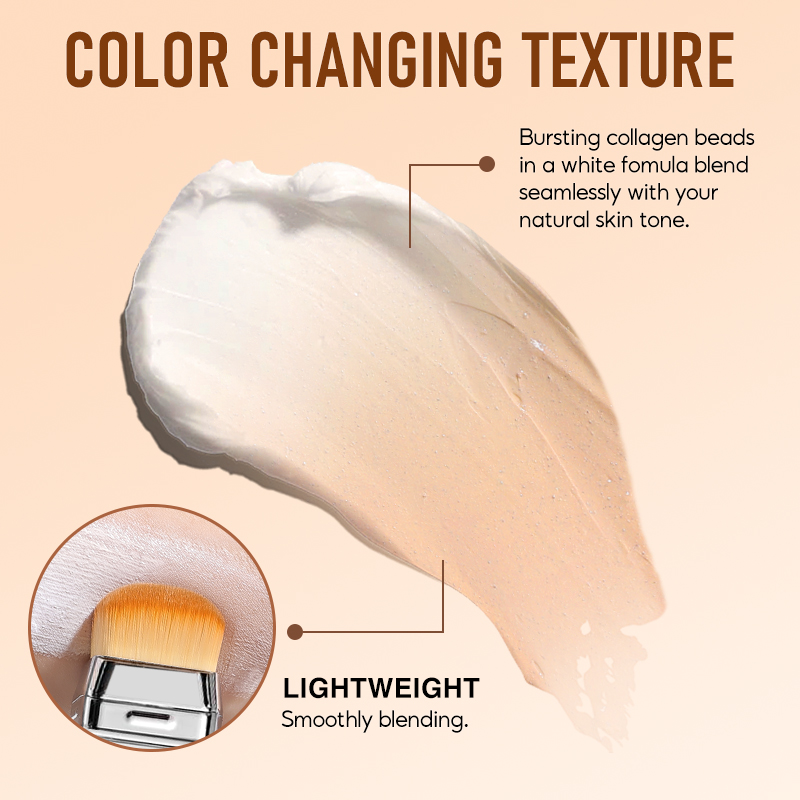 KIMUSE Color-Changing White Foundation Cream Stick Korean Color ...