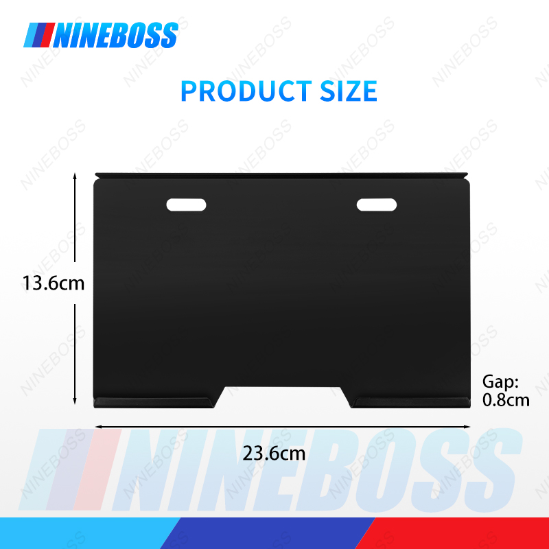 Plate Number Protector for New LTO Design, Universal Metal Holder for ...