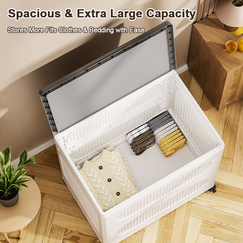[BUY 1 TAKE 1]Large capacity Storage Box Plastic Clothes Organizer With ...
