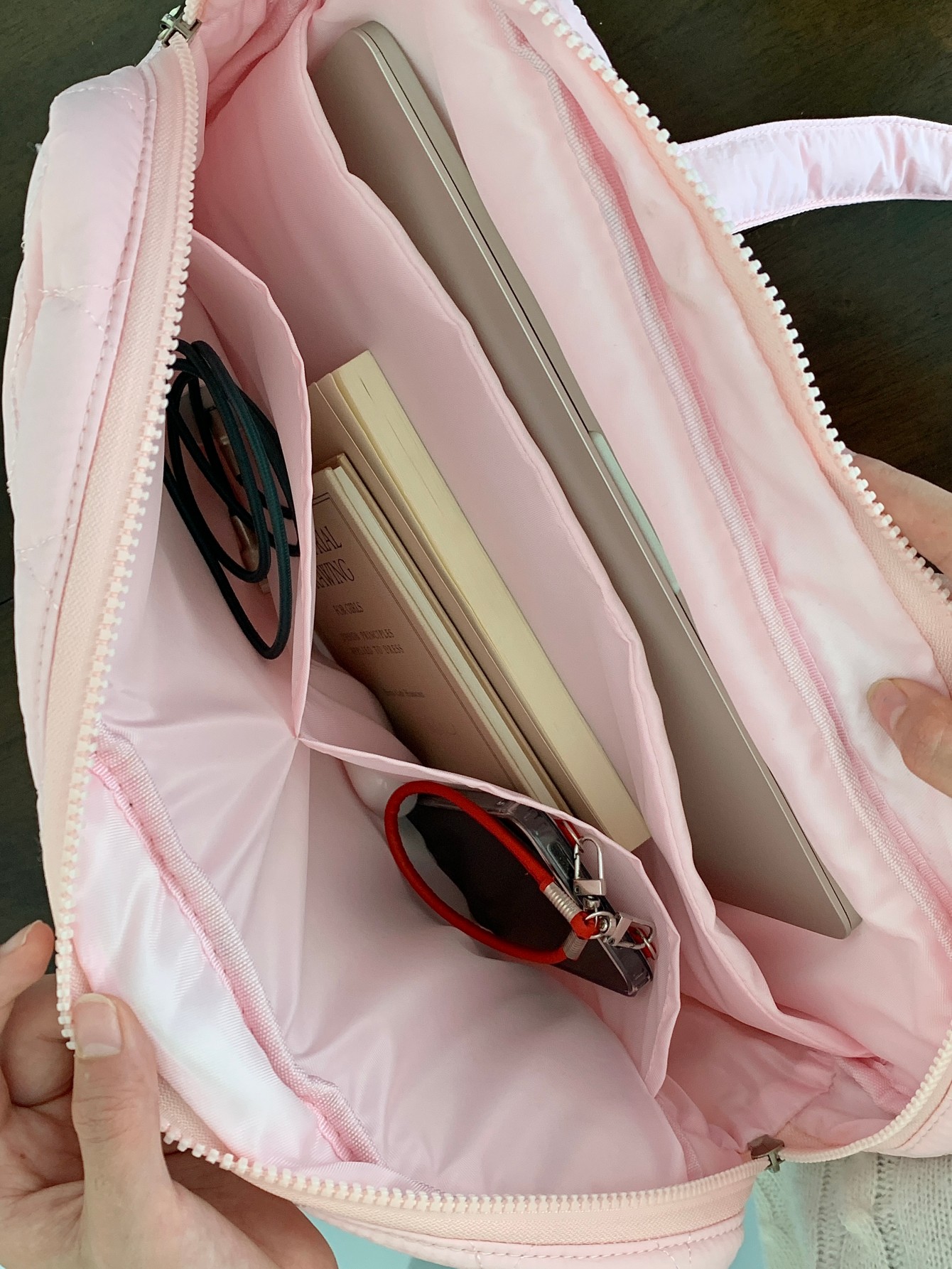 Love Embroidered Laptop Bag, Compatible With MacBook 13-16 inches ...