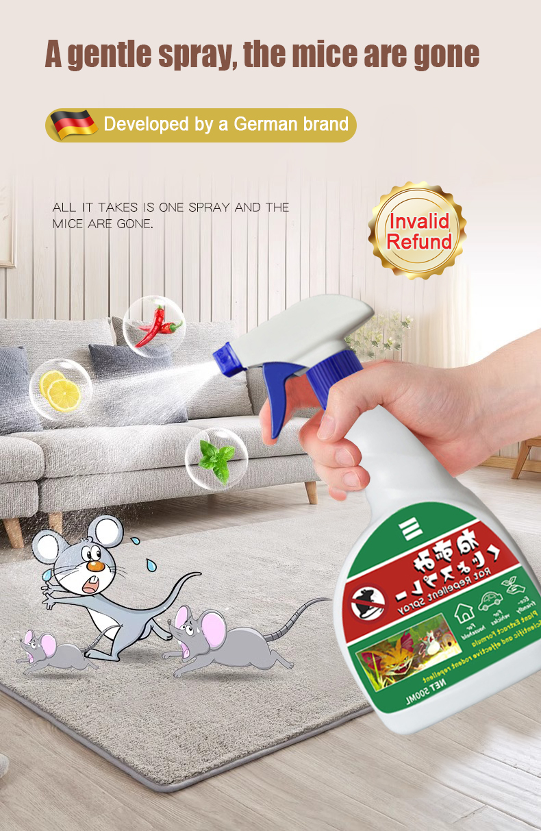 No mice within 2000m NB Rat killer spray Rat off spray original from ...