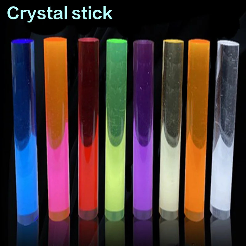 Color transparent acrylic rod Plexiglass rod light guide rod bubble rod ...