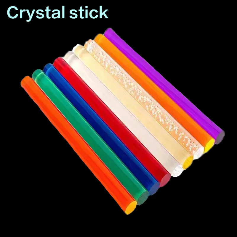 Color transparent acrylic rod Plexiglass rod light guide rod bubble rod ...