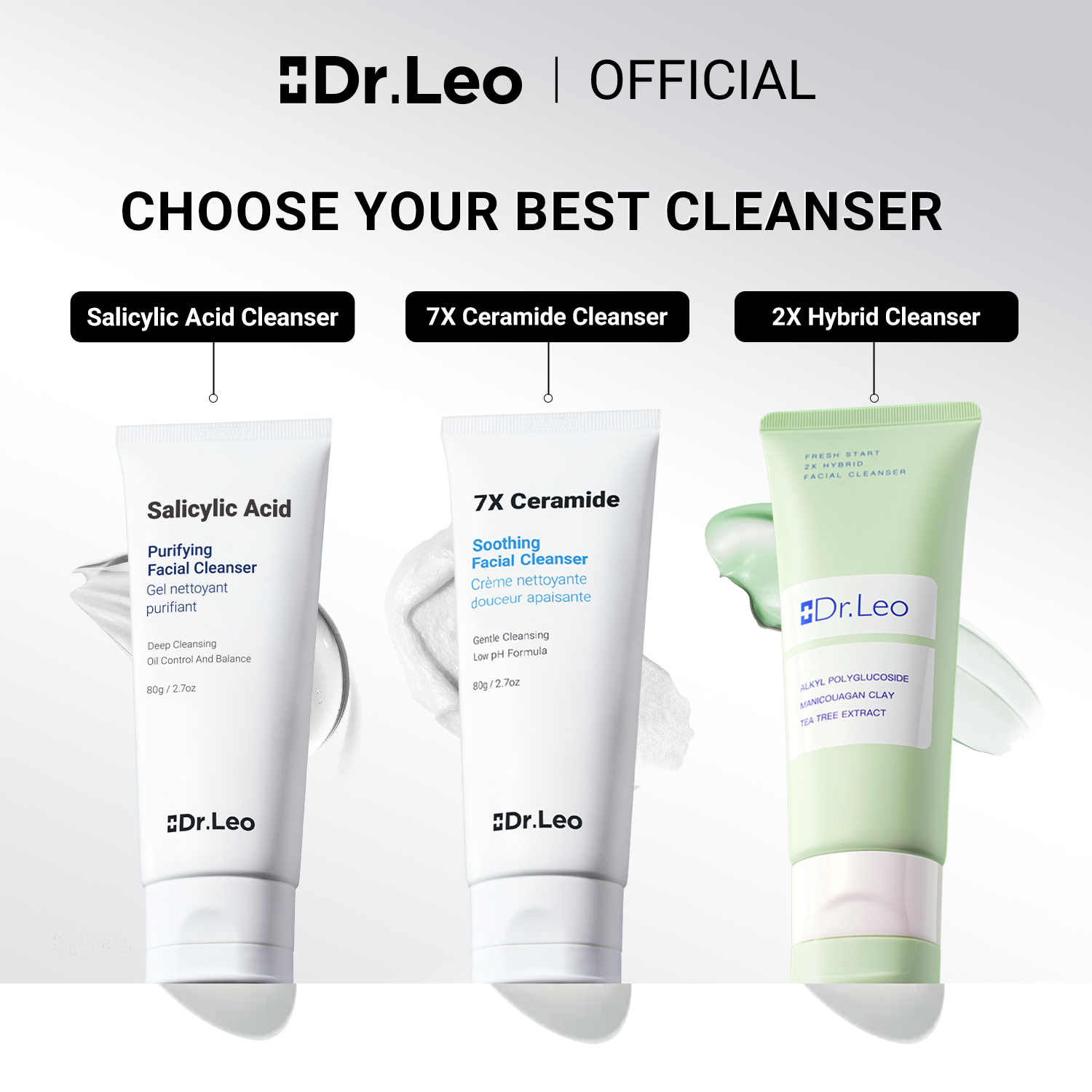 Dr.Leo Cleanser Series - Salicylic Acid Purifying Cleanser / 7X ...