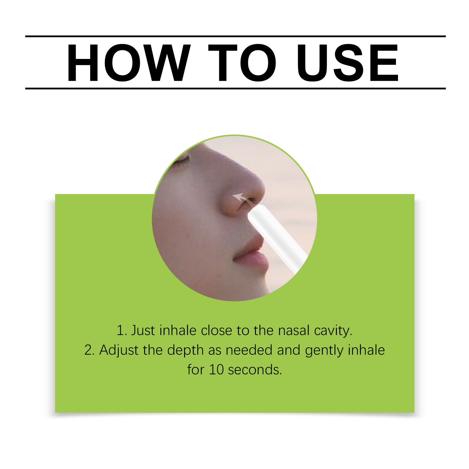 South Moon Nasal Inhaler 1.8g Relieve Nasal Congestion Refreshing Mind ...