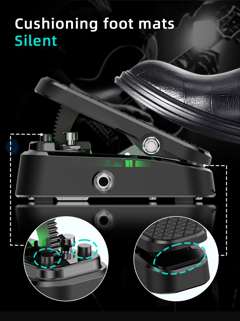 Lifestyle-Top-selling in China-MP-1 Active Volume Wah Pedal, Mini 2-in ...