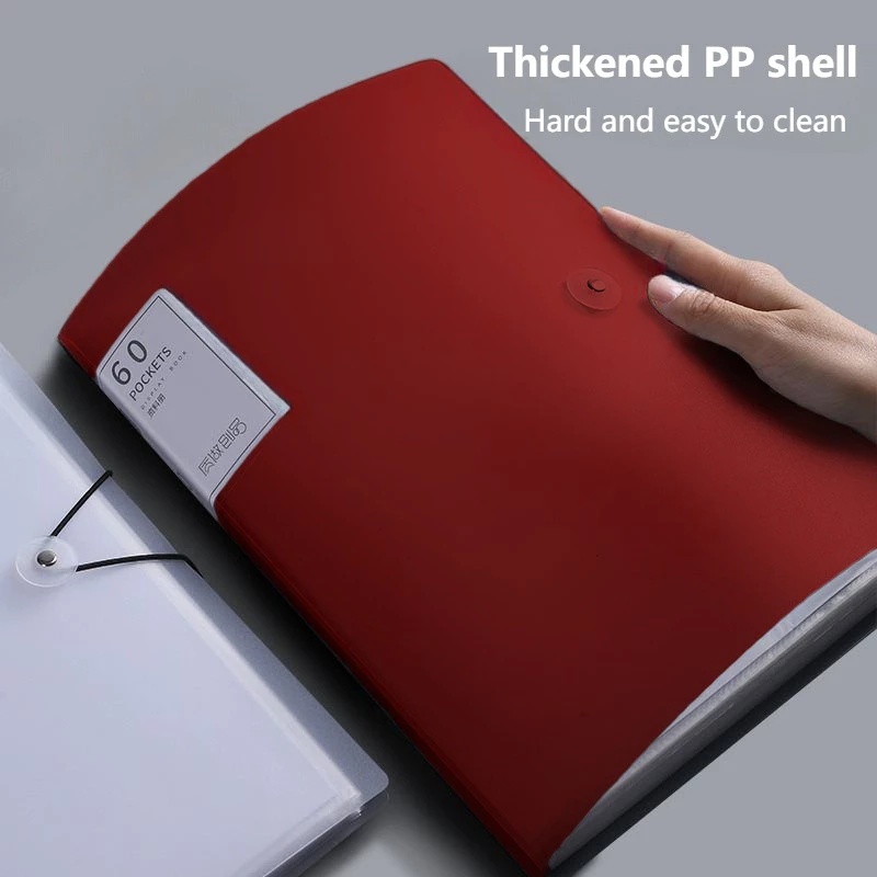 Clear Book Long Clear Folder Expanding Long File Organizer Document ...