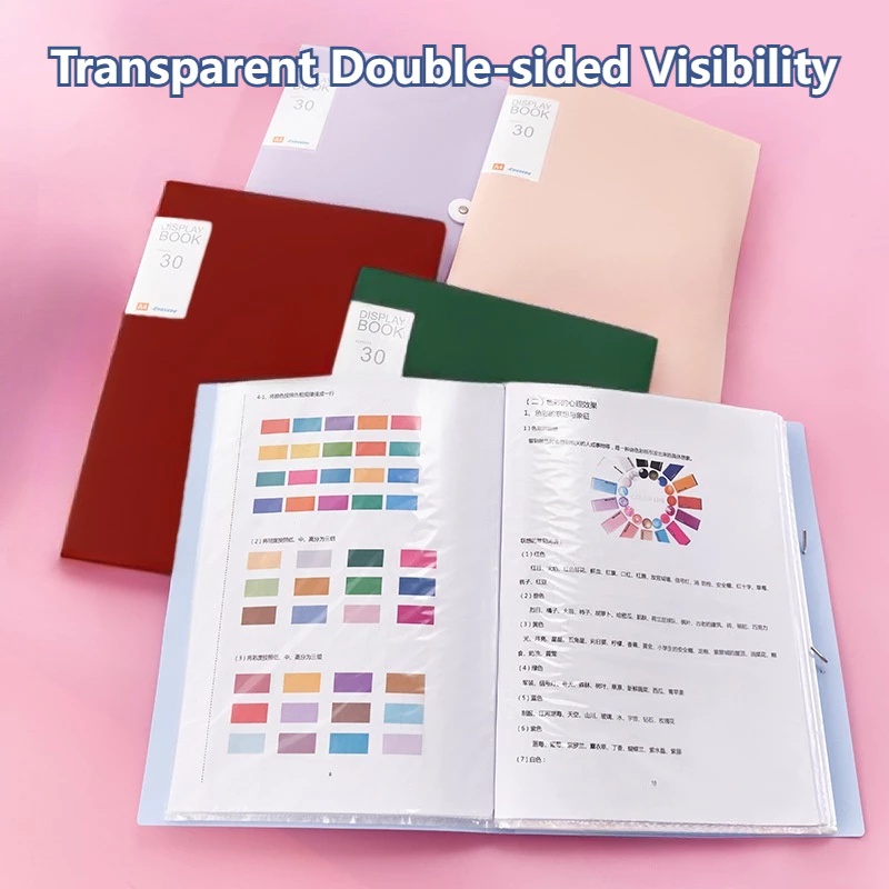 Clear Book Long Clear Folder Expanding Long File Organizer Document ...