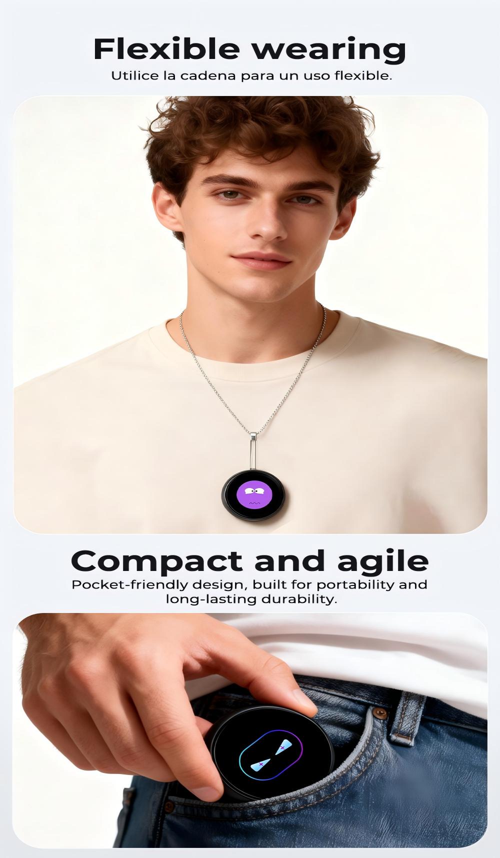 ZNP Z01 Saymi AI Companion Device 60-language instant translator ...