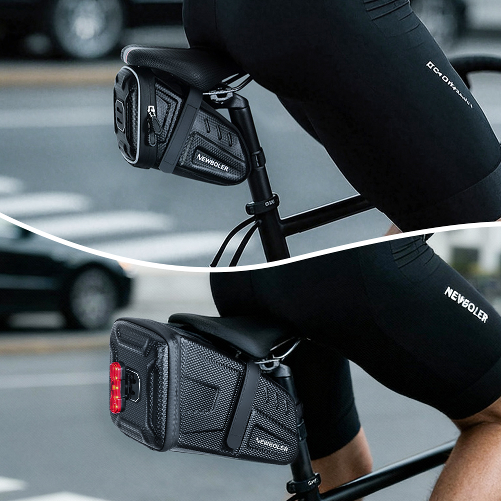 Newboler 5L EVA Hard Shell Bike Seat Saddle Bag Large Capacity ...