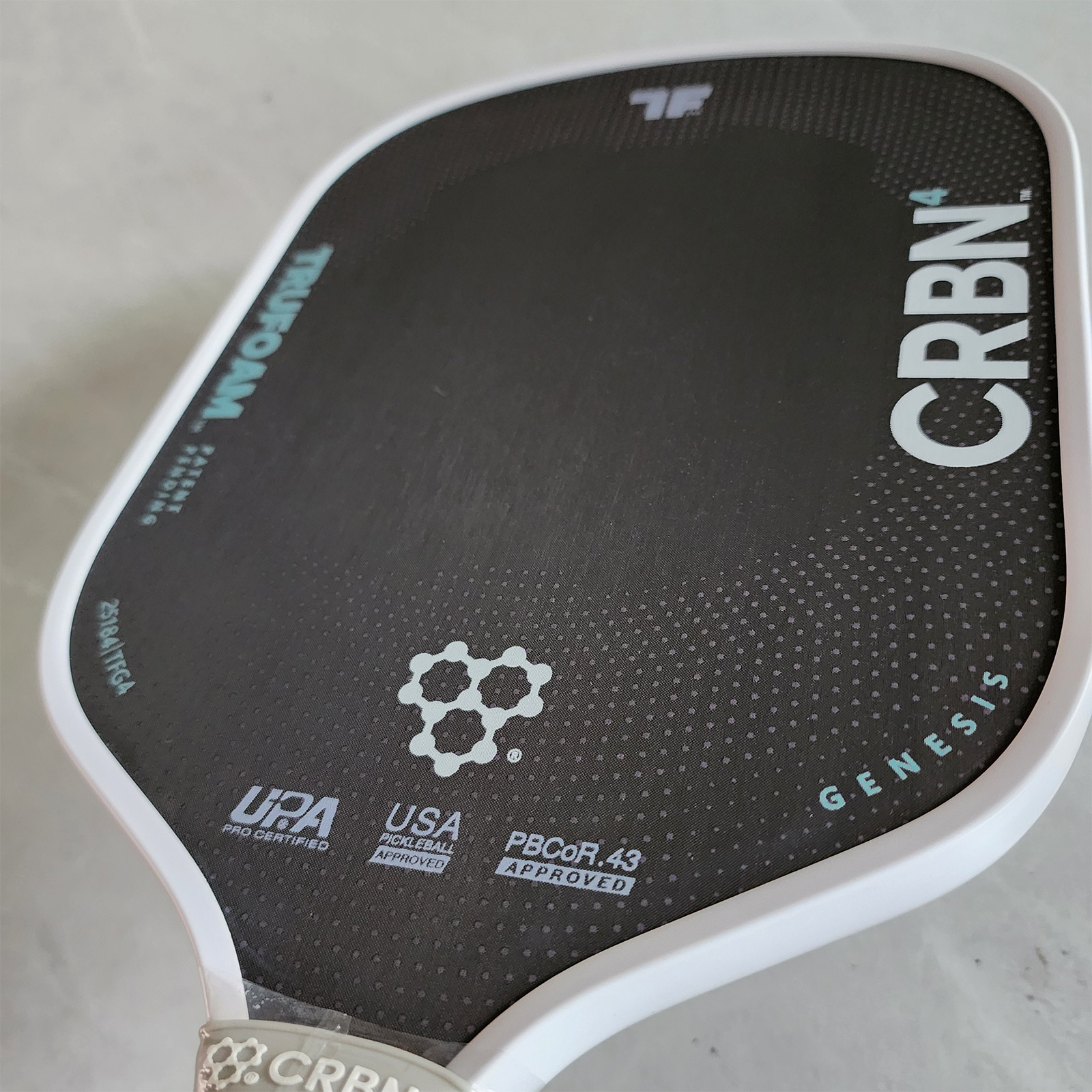 CRBN⁴ TruFoam Genesis Pickleball Paddle-Carbon Fiber Pickleball Paddle ...
