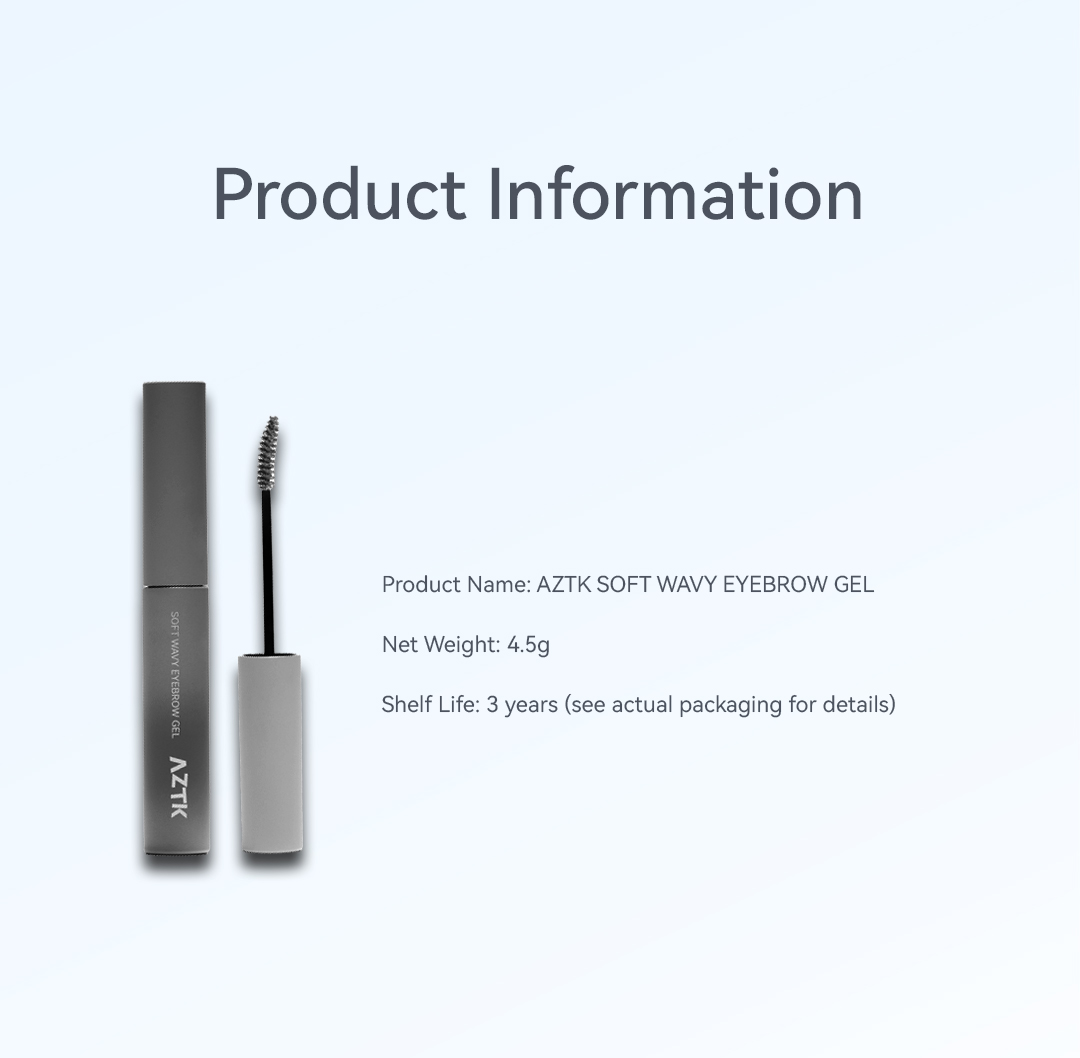 AZTK Eyebrow Gel With Brush Brow Tinted Dye Long-lasting Waterproof ...