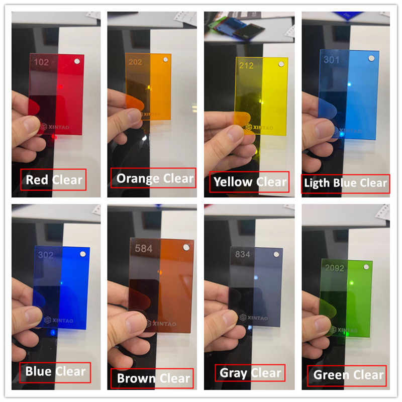 Colored Translucent Acrylic Sheet/Board Thickness 3mm- Frosted ...