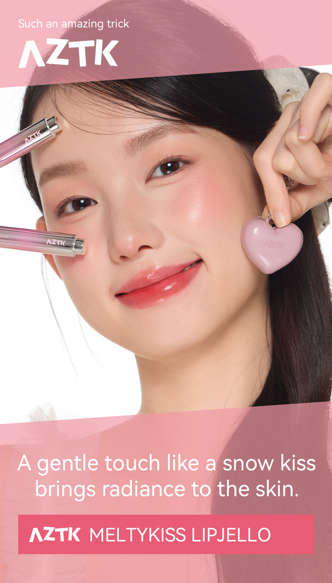 AZTK Lip Tint lipstick Moisturizing Lip Glaze Long Lasting Waterproof ...