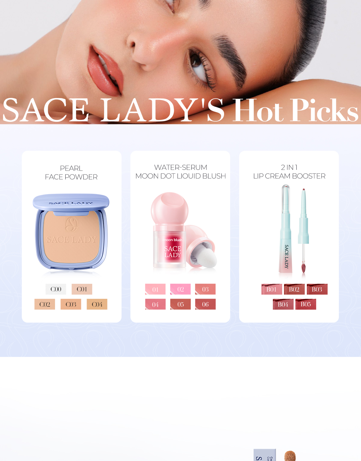 [LIVE EXCLUSIVE ₱149] SACE LADY Can't See Me Corrector Concealer Long ...