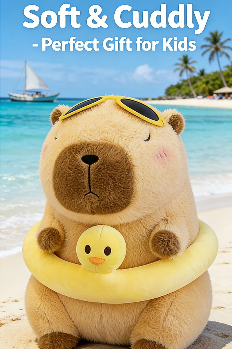 (In stock) 25cm Kapibara Stuffed animal,Safe and environmentally ...