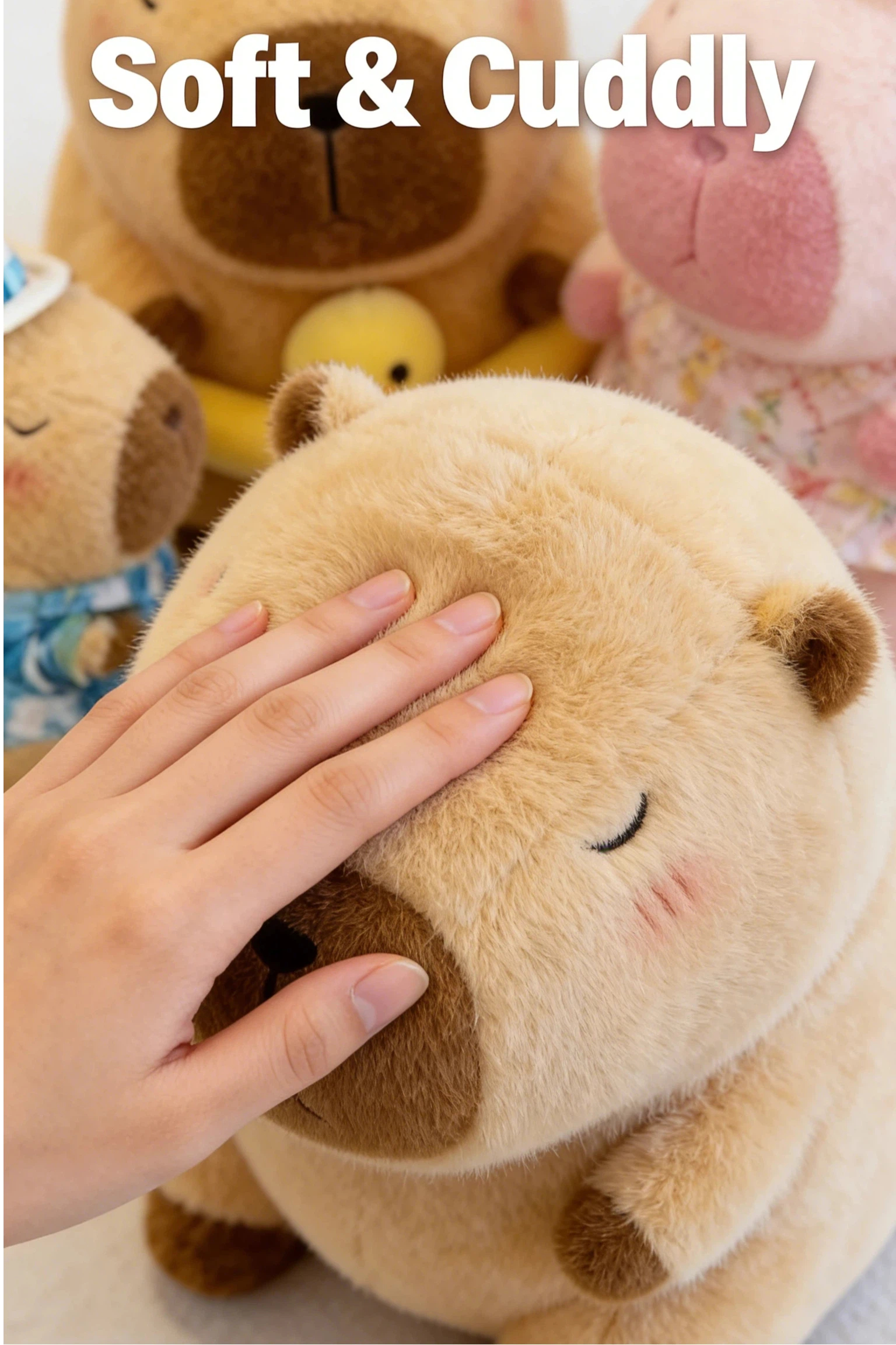 (In stock) 25cm Kapibara Stuffed animal,Safe and environmentally ...