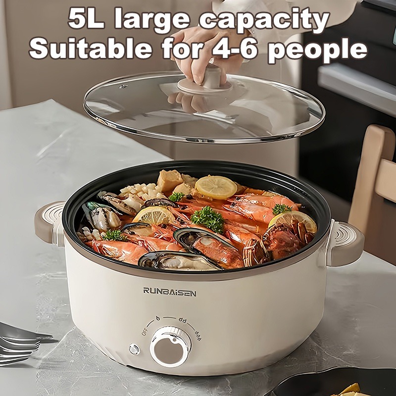 Multifunctional Rice Cooker Electric Cooker Electric Stove With Glass ...