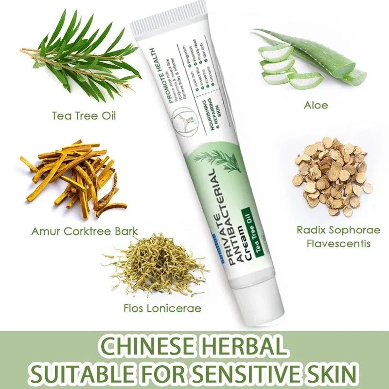 Private Antibacterial Cream Stop Itching Anti Odor Fungal Dermatitis ...
