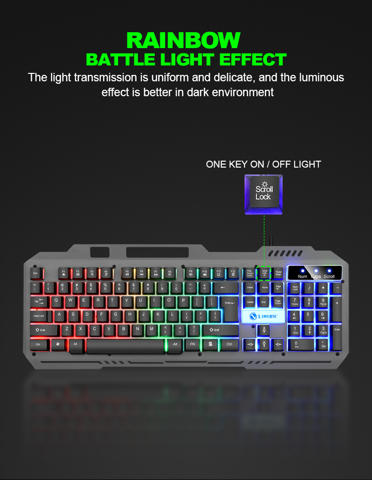 Raiku x Limeide Premium Mechanical Keyboard with Ergonomic Keycaps ...