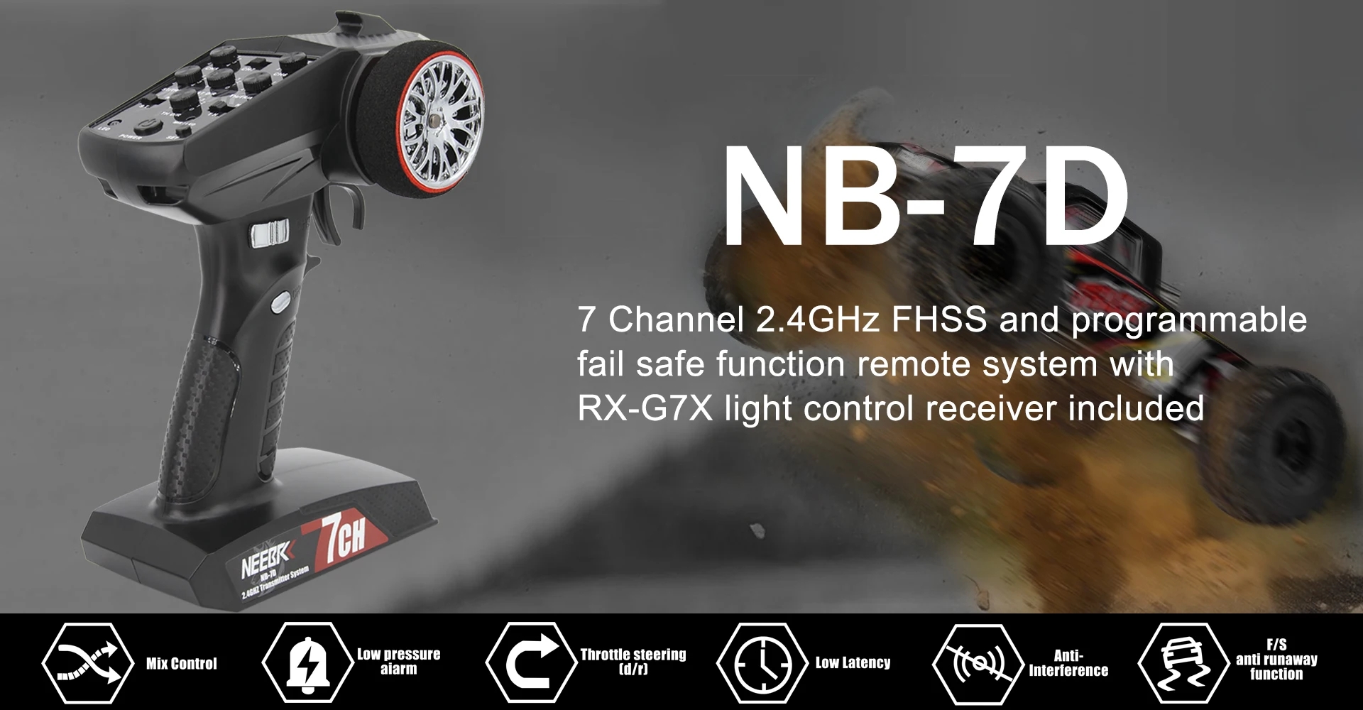 NEEBRC RC Brushless Upgrade Kit 2830 2400KV Outrunner Motor 45A Metal ...