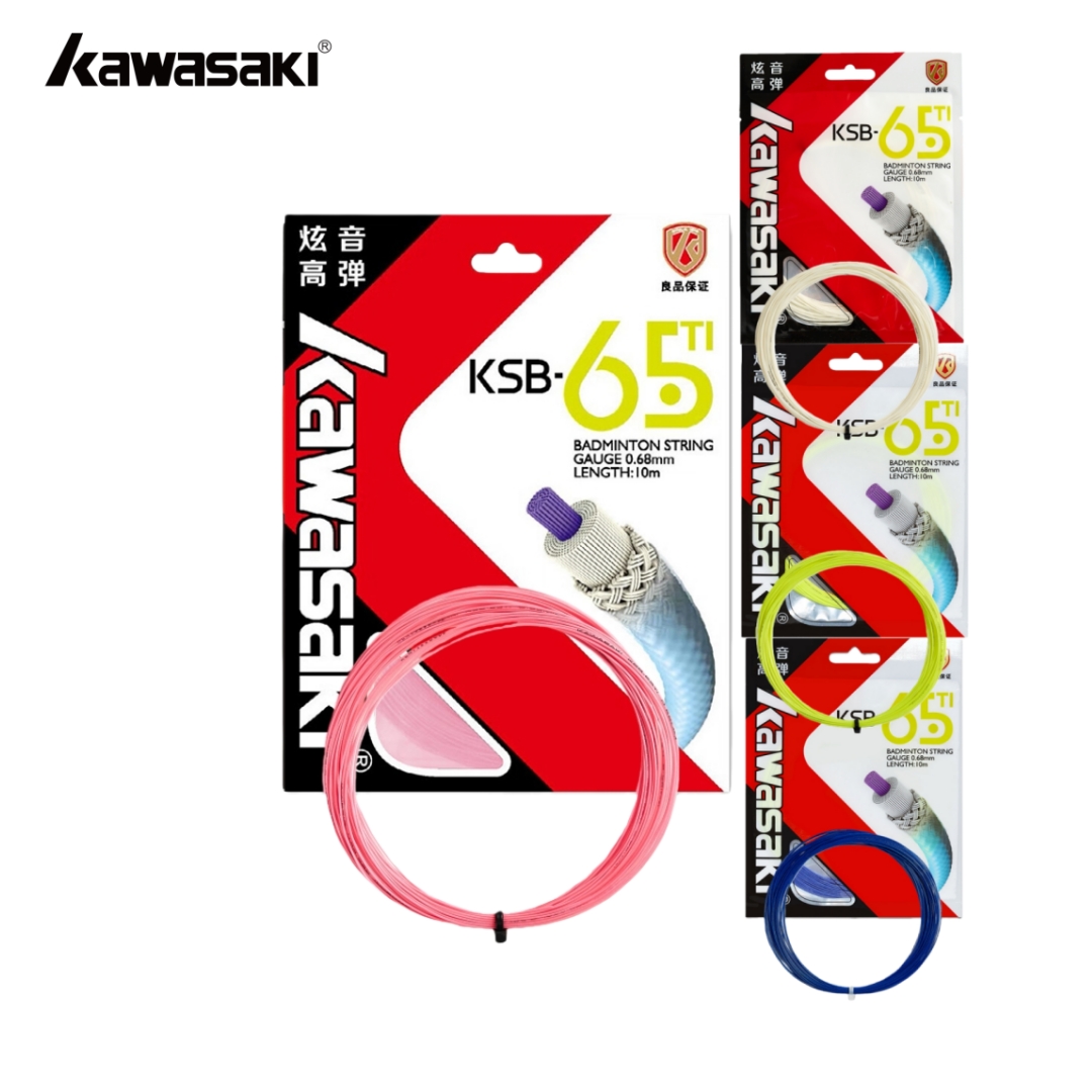 Kawasaki Badminton String Racket Strings Lines 24LBS-30LBS Flexible ...