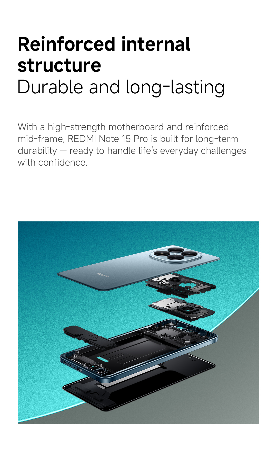 Xiaomi Redmi Note 15 Pro 4G - Smartphone 8/256GB, Helio G200-Ultra, Display AMOLED 6.77" 120Hz, Camera 200MP, Batteria 6500mAh (Titanium)