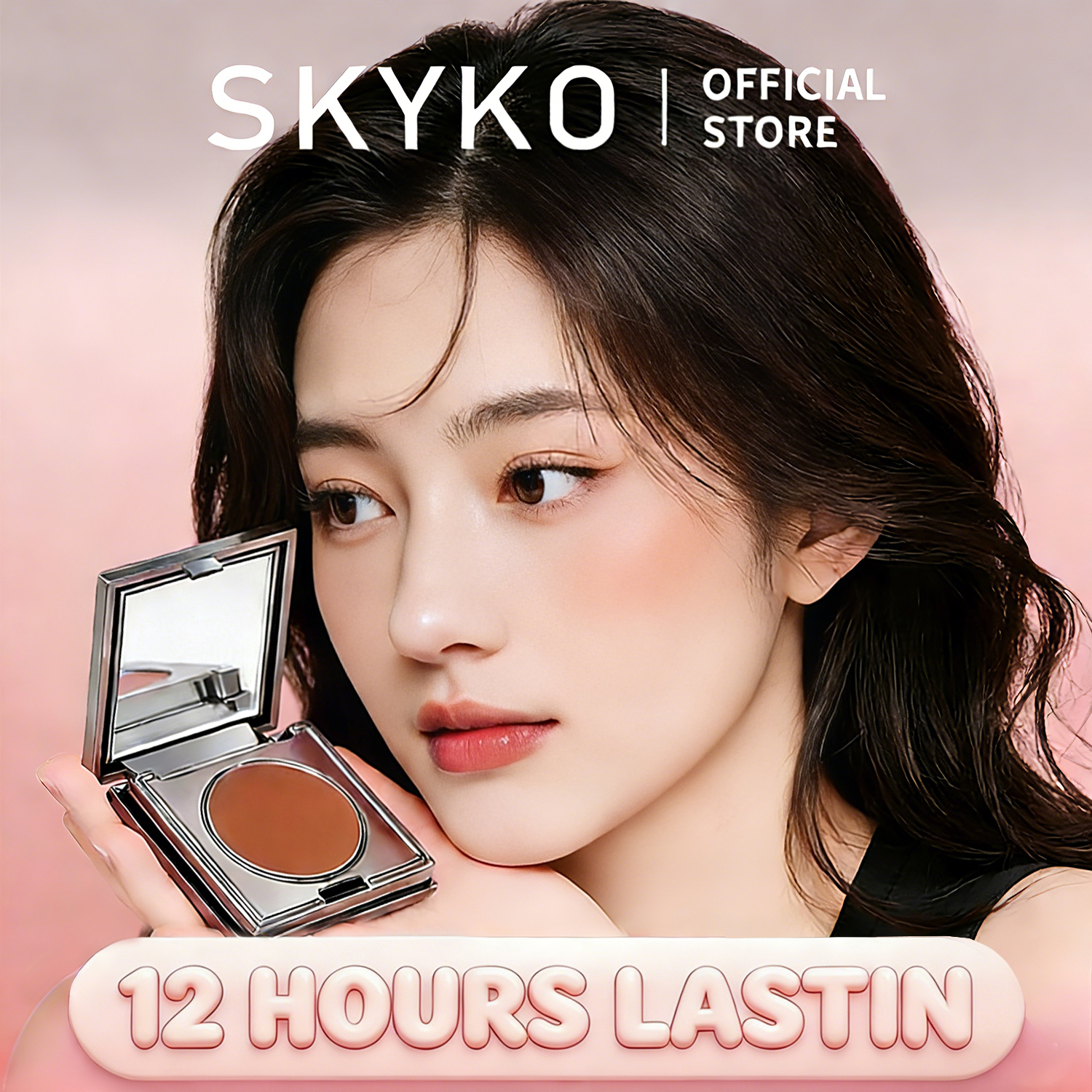 SKYKO 3-in-1 Multi-Use Blush Cream | 12HR Long-Lasting | For Lips ...