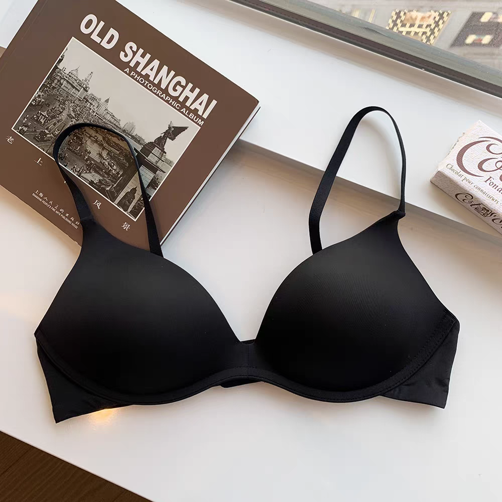 【Fast shipping】2026 New Seamless Woman Bra Half Cup Small Breasts ...