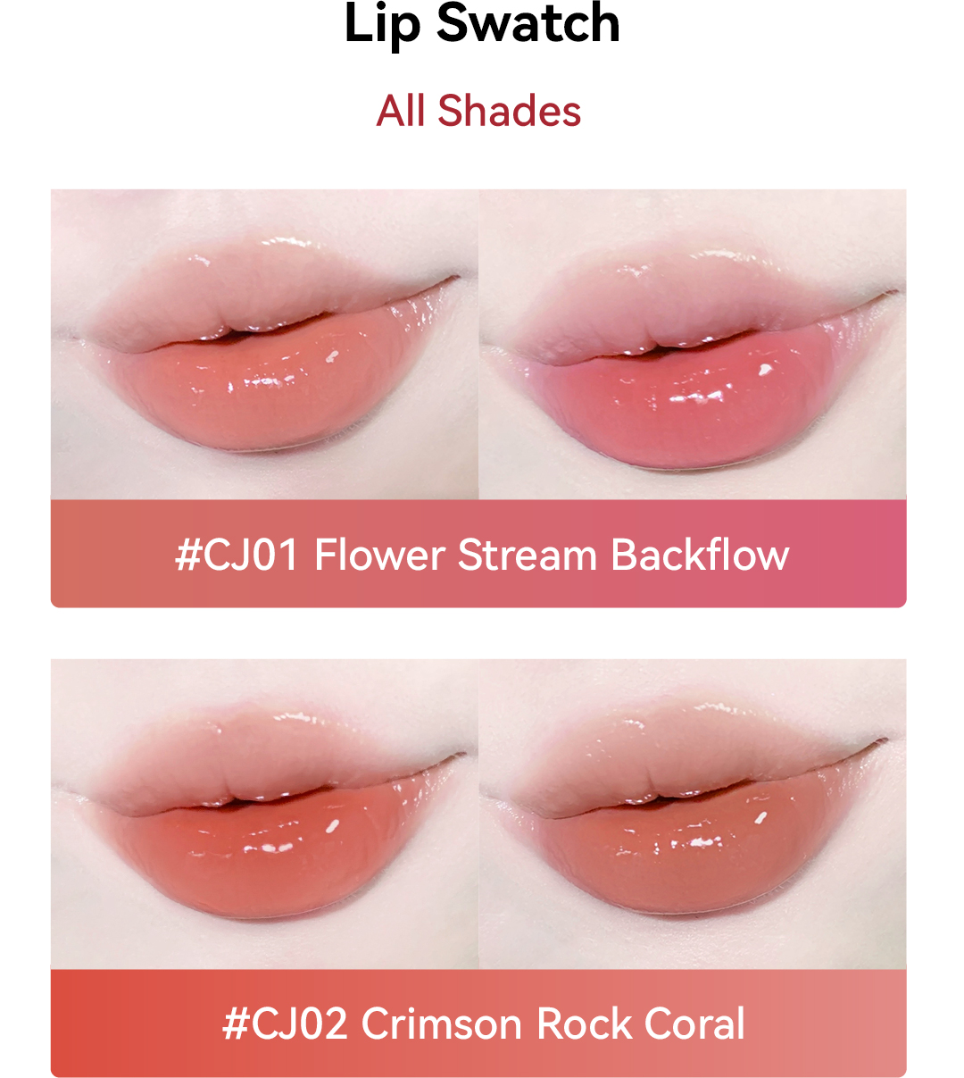 AZTK Two-Color Lip Jelly Lip Gloss Moisturizing | Shopee Philippines