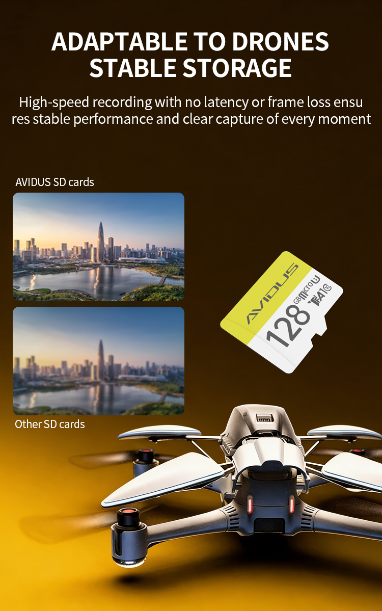 AVIDUS Micro SD Card 16GB 32GB 64GB 128GB Universal U3 TF Card For CCTV ...