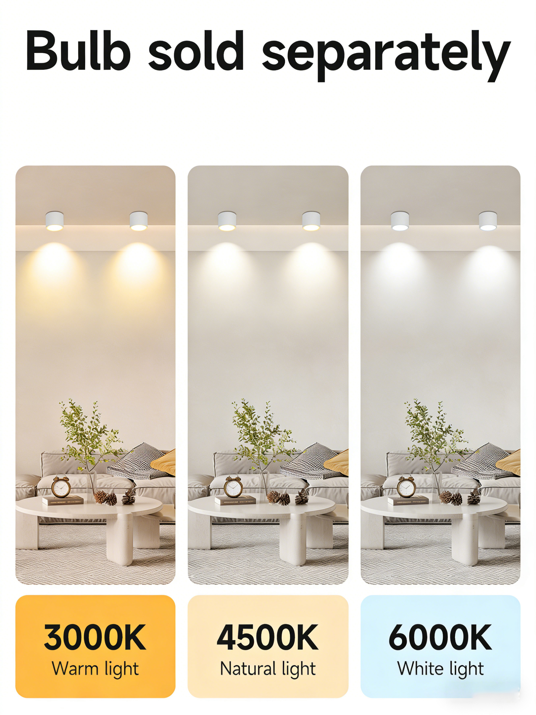 Waterproof LED Downlight Ceiling Light Outdoor Light Surface Mounted ...