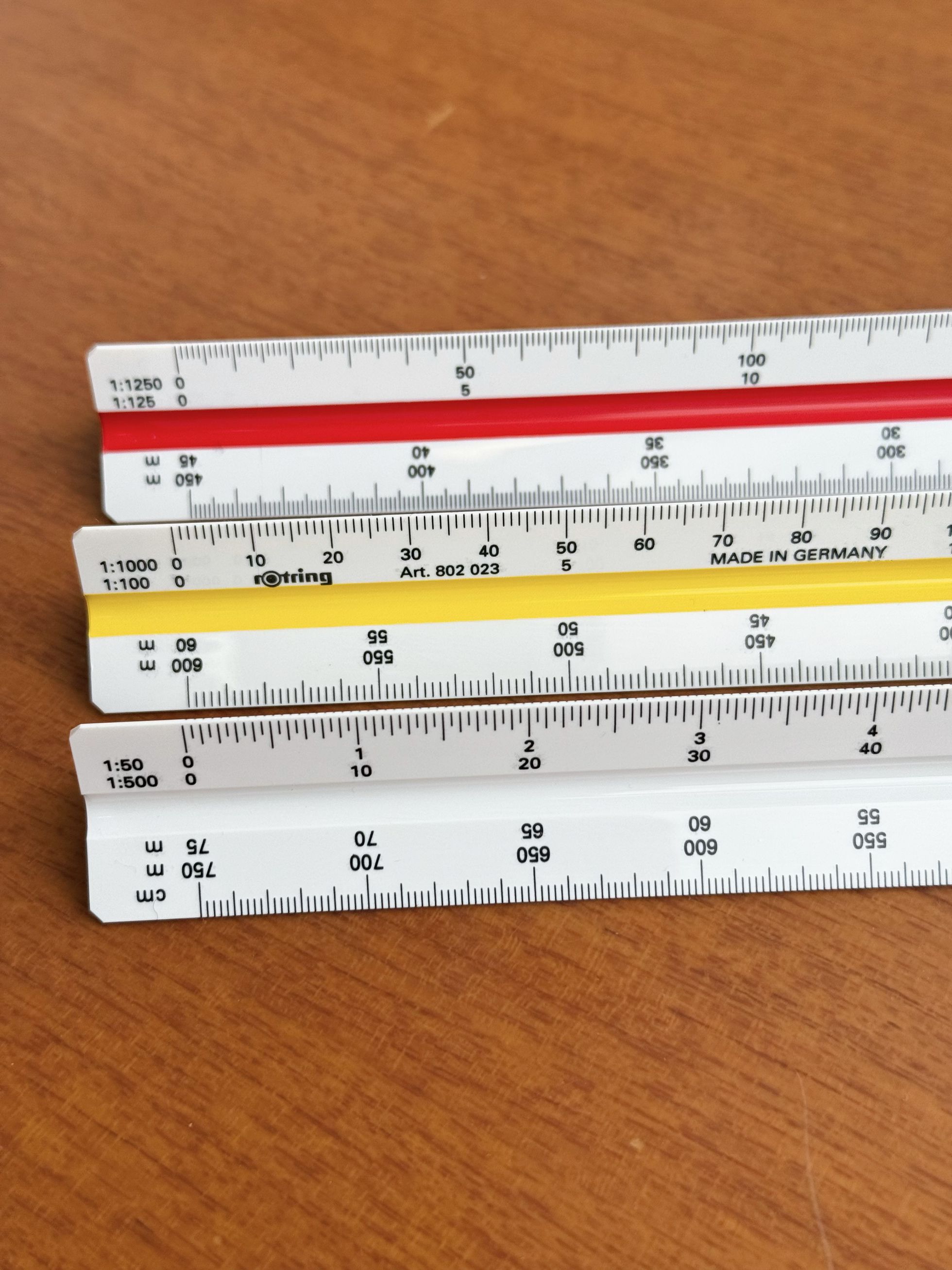 Rotring Triangular Scale ruler engineering drawing tools 30cm | Shopee ...