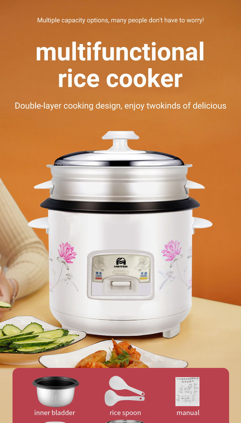 rice cooker small 1.5L 2L 3L aluminum home mini rice cooker 1-5 people ...