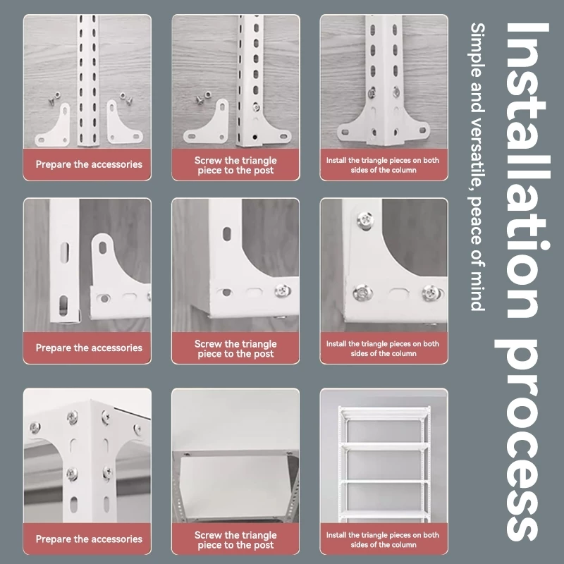 Metal Rack Shelves Heavy Duty Bolt Rack Metal Shelf Stainless Rack ...