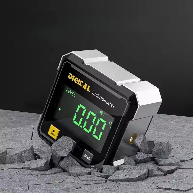 Display Angle Gauge, Four Sided Digital Display Level Protractor ...