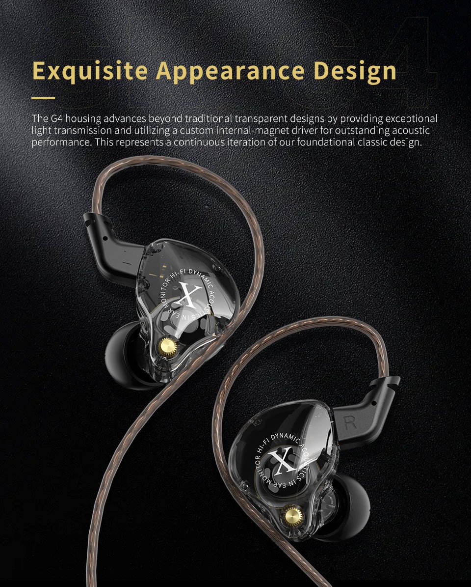 GK G4 Headphones Earphones Gaming Sport Wired 10MM Dynamic HiFi Bass ...