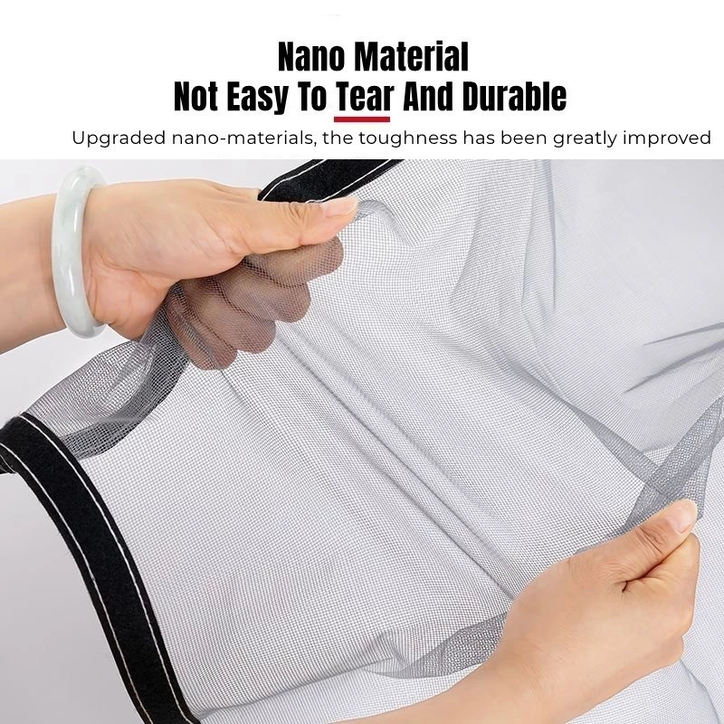 Glue-sticky self-adhesive window screen, mosquito-proof window screen ...