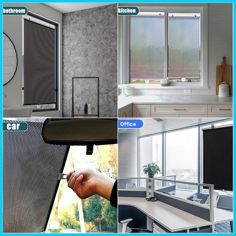 Glue-sticky self-adhesive window screen, mosquito-proof window screen ...