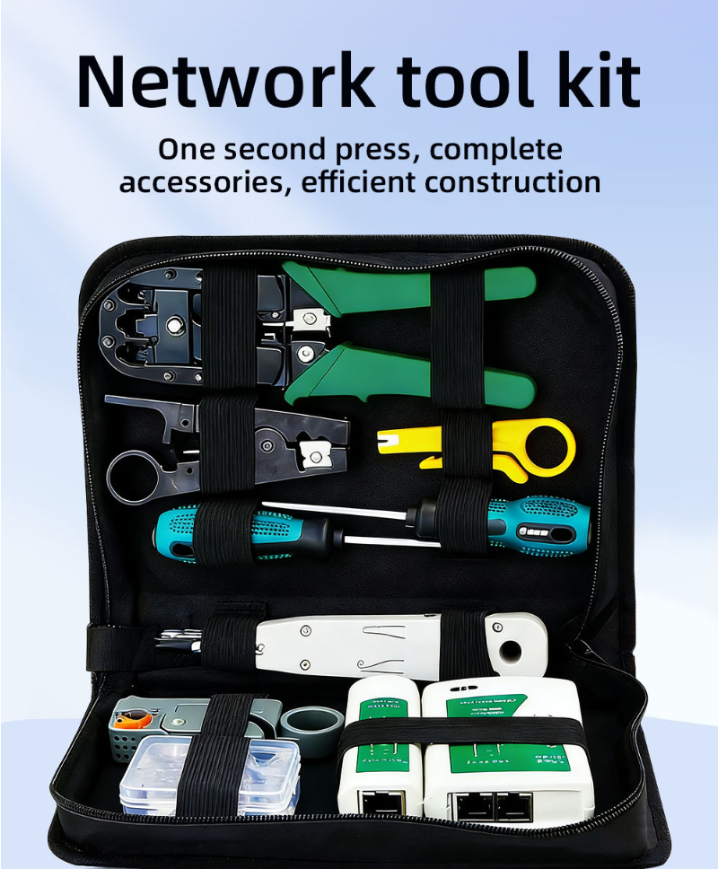 Computer Network Repair Tool Kit LAN Cable Tester Wire Cutter ...