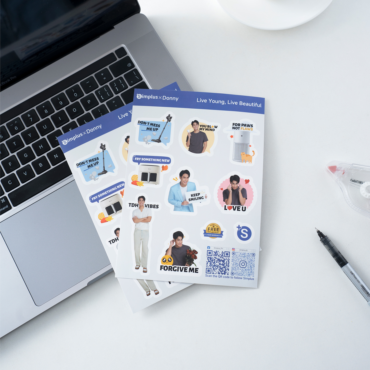 Simplus Sticker Marchadise Sticker Cute Stickers | Shopee Philippines