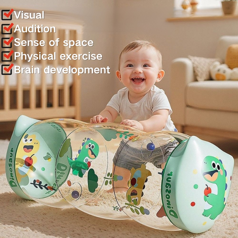 Phanqy Baby Inflatable Crawling Toy Early Learning To Walk Rattle Toys ...