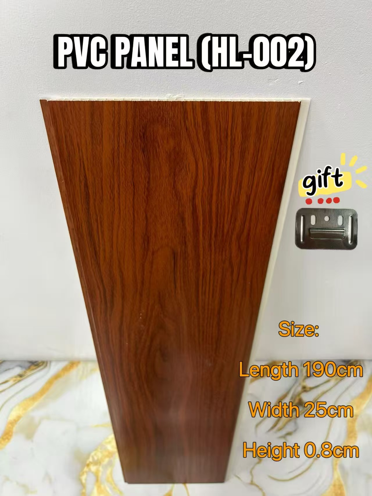 190cm/PVC Panel Ceiling & Wall/Buckle Ceiling PVC Panel Bedroom/Living ...