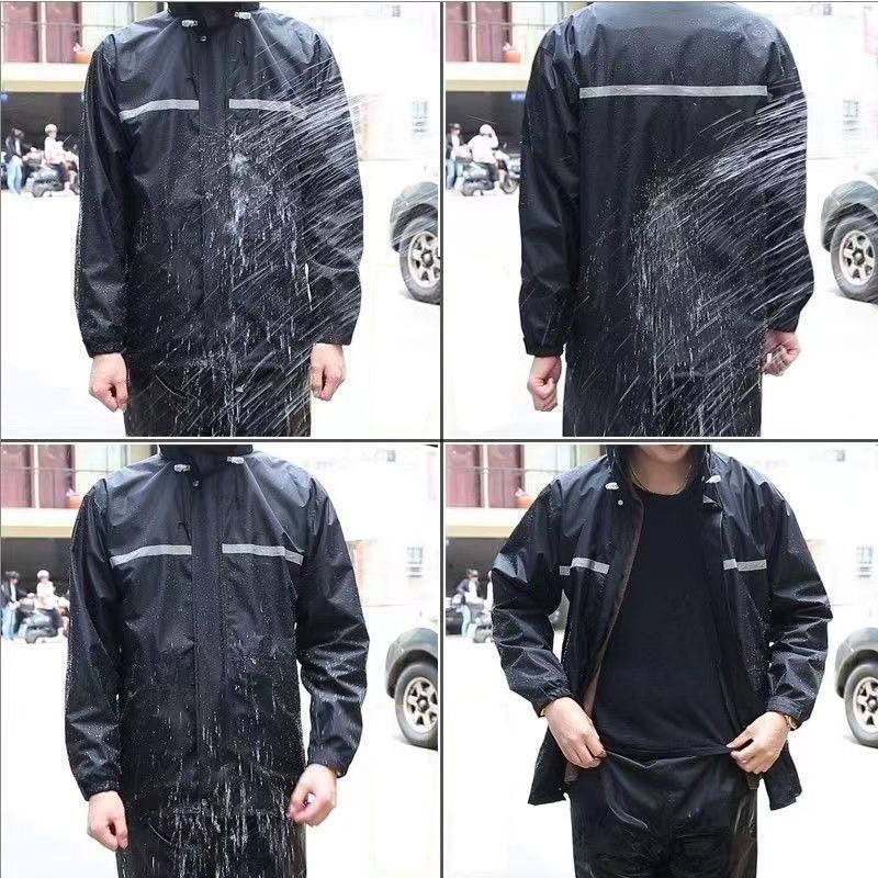 COCOCUBBY Waterproof Rain Coat Set For Motorcycle Thickened Suits ...