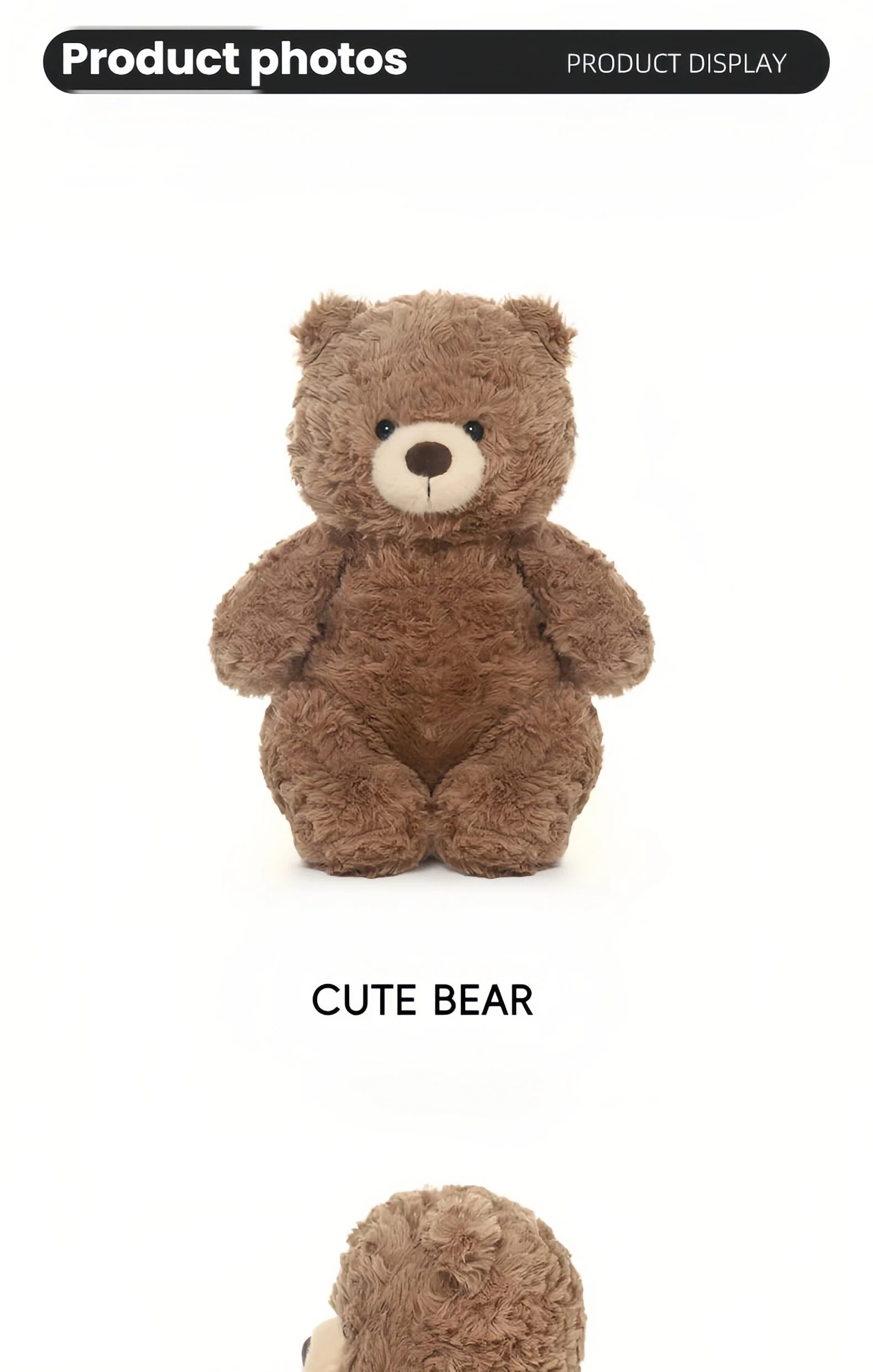 JOOKI Cute Little Bear Plush Toy - Perfect Birthday Gift for Girls Boys ...