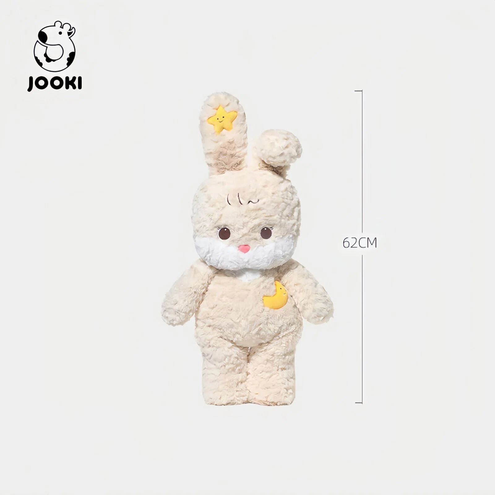 JOOKI 62CM Large size Soft Rabbit Plush Toy Cute Rabbit Doll Couple ...